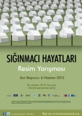Sığınmacı Hayatları - Resim Yarışması Afişi