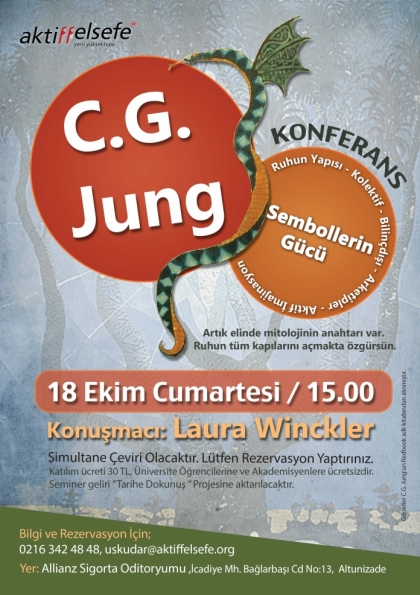 Carl Gustav Jung - Sembollerin Gücü Etkinlik Afişi