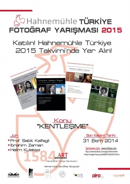 Hahnemühle Türkiye Fotoğraf Yarışması Etkinlik Afişi