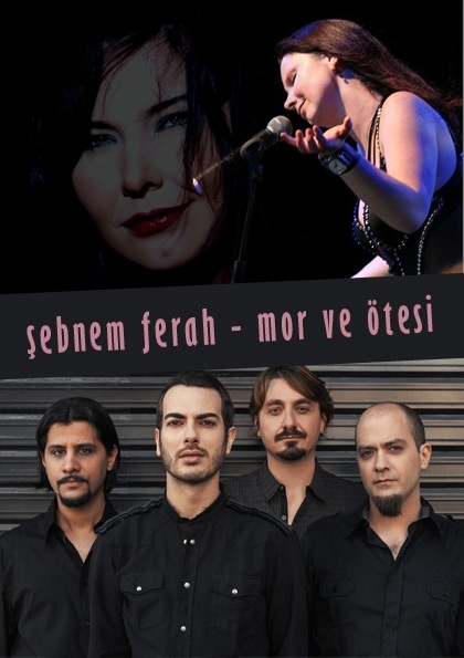 Mor ve Ötesi - Şebnem Ferah İzmir Konseri Etkinlik Afişi