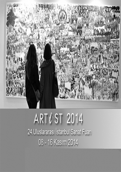 24. Uluslararası İstanbul Sanat Fuarı Etkinlik Afişi