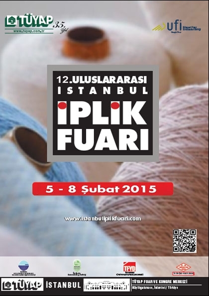 12.Uluslararası İstanbul İplik Fuarı Etkinlik Afişi