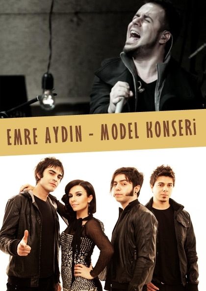 Emre Aydın - Model Konseri Etkinlik Afişi