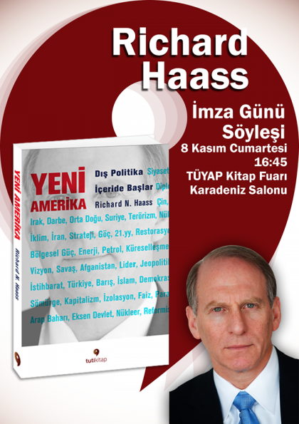 Richard N.Haass - Söyleşi ve İmza Günü Etkinlik Afişi