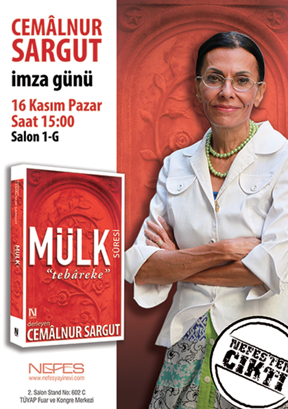 Cemâlnur Sargut - İmza Günü (Tüyap Kitap Fuarı-İstanbul ) Etkinlik Afişi