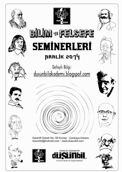 Bilim ve Felsefe Seminerleri Etkinlik Afişi