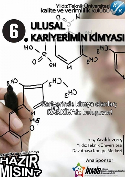 6. Ulusal Kariyerimin Kimyası Etkinlik Afişi