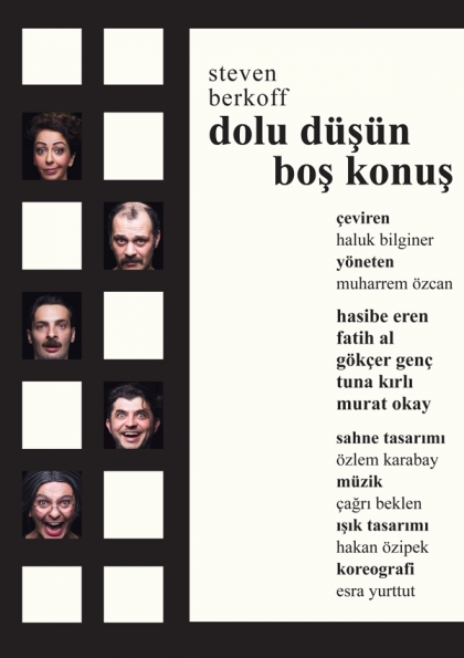 Dolu Düşün Boş Konuş Tiyatro Oyunu Etkinlik Afişi