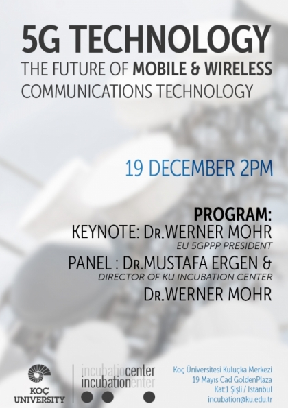 5G Technology: The Future of Mobile & Wireless Communications Technology Etkinlik Afişi