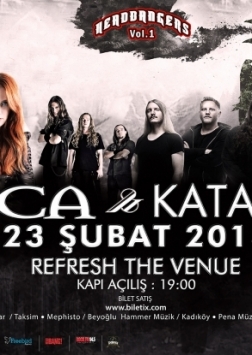  Epica - Katatonia Konseri Etkinlik Afişi