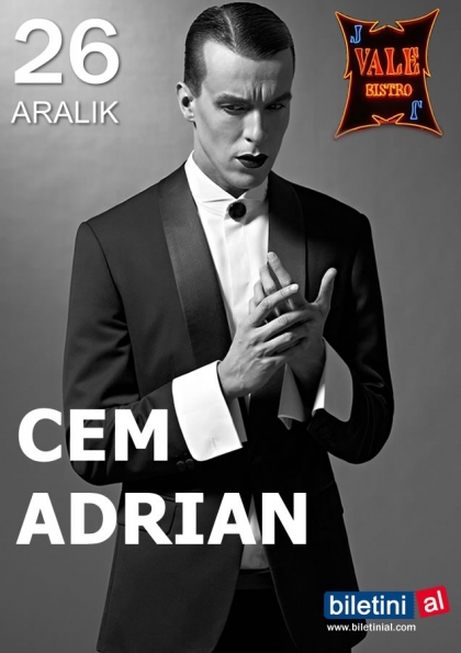 Cem Adrian Konseri Etkinlik Afişi