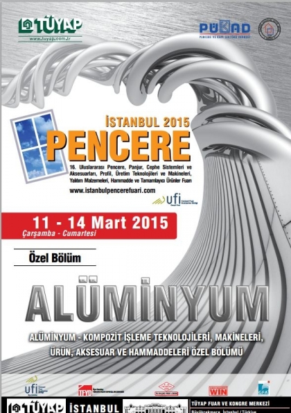 İstanbul Pencere 2015 Fuarı Etkinlik Afişi