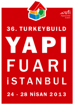 36. TurkeyBuild İstanbul Yapı Fuarı Etkinlik Afişi