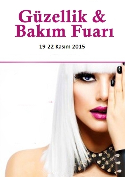 Ankara Güzellik - Bakım Fuarı 2015 Etkinlik Afişi