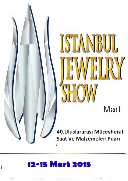 İstanbul Jewelry Show Mart 2015 Etkinlik Afişi