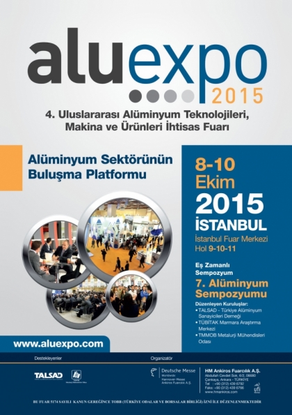 Aluexpo 2015 Etkinlik Afişi