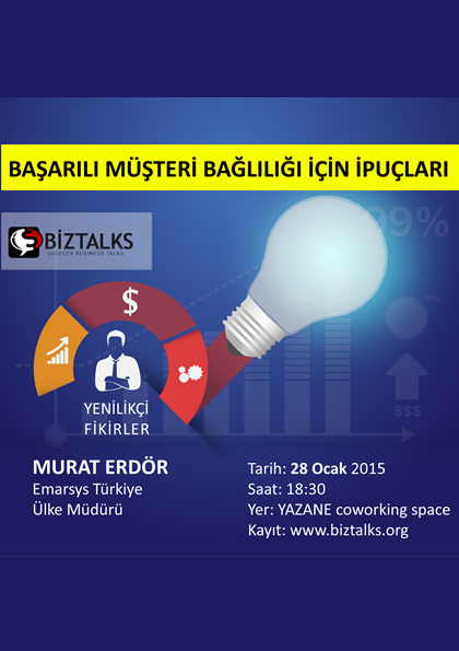 Biztalks - Başarılı Müşteri Bağlılığı için İpuçları Semineri Etkinlik Afişi