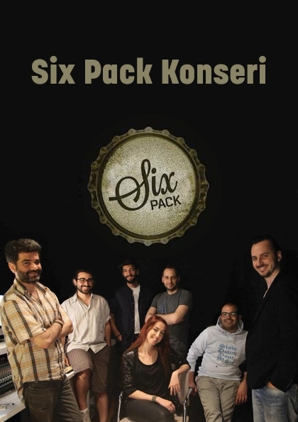 Six Pack Konseri Etkinlik Afişi