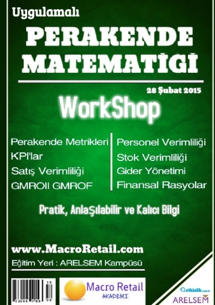 Perakende Matematiği WorkShop Etkinlik Afişi