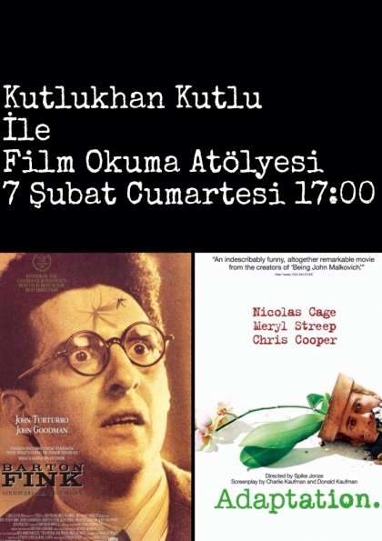 Kutlukhan Kutlu İle Film Okuma Atölyesi Etkinlik Afişi