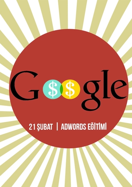 Google Adwords Eğitimi Etkinlik Afişi