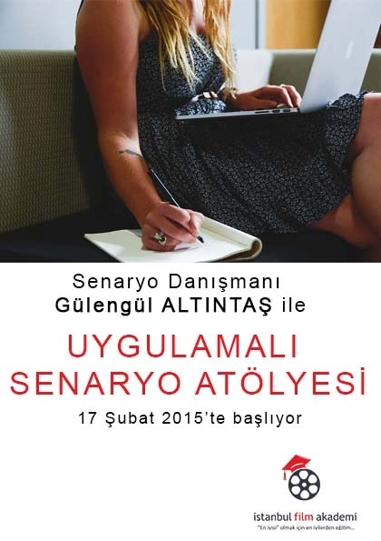 Temel Senaryo Yazım Atölyesi Etkinlik Afişi