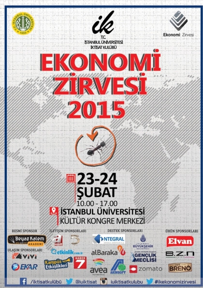 Ekonomi Zirvesi 2015 Etkinlik Afişi