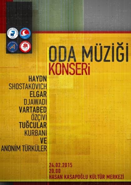 Oda Müziği Konseri Etkinlik Afişi