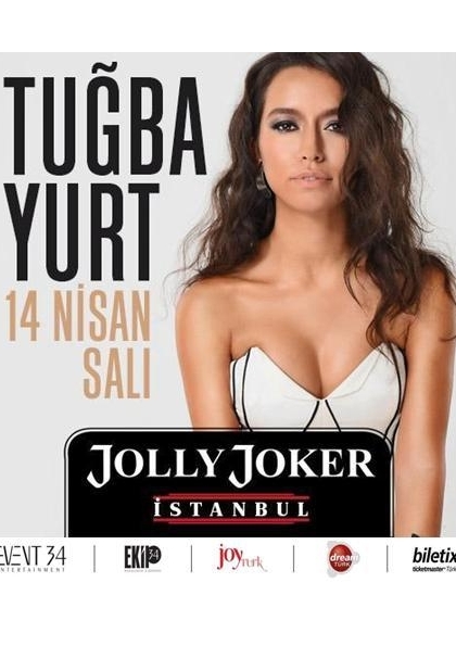 Tuğba Yurt İstanbul Konseri Etkinlik Afişi