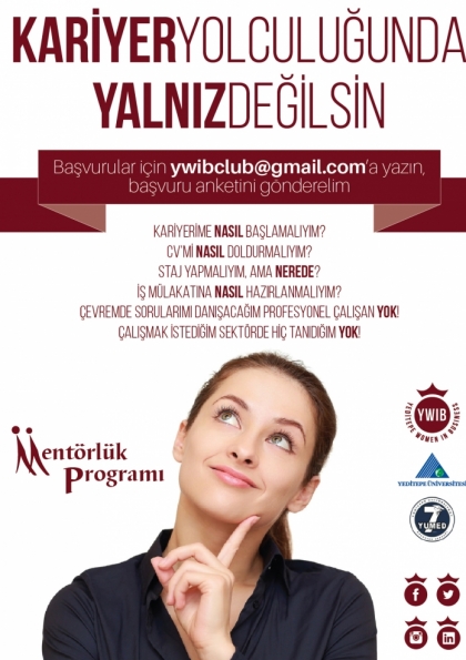 Mentorluk Programı Lansmanı Etkinlik Afişi