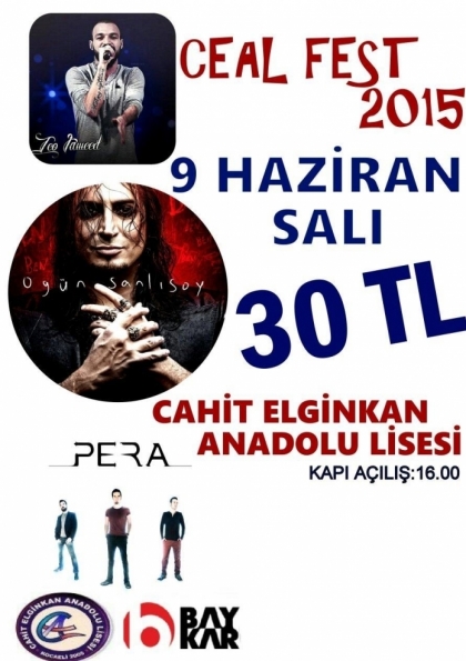 CEAL FEST'15 Etkinlik Afişi