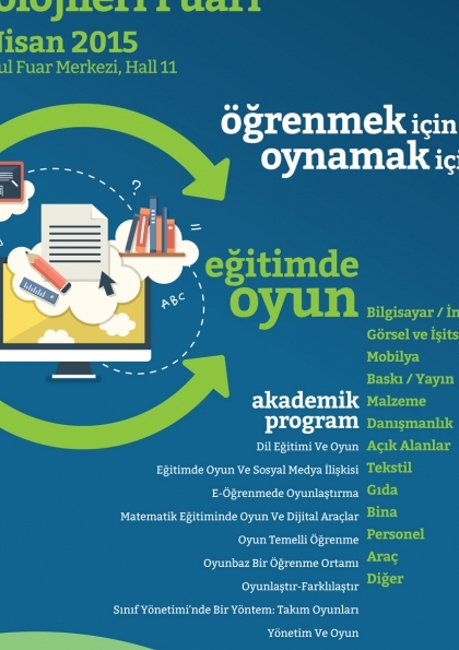 Educashow Okul Ekipmanları ve Teknoloji Fuarı Etkinlik Afişi