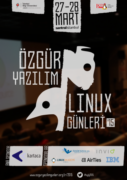 Özgür Yazılım ve Linux Günleri 2015 Etkinlik Afişi
