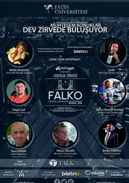 FALKO 2015 | Fatih'in Liderleri Konferansı Etkinlik Afişi