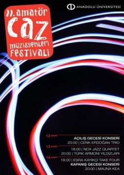 11. Amatör Caz Müzisyenleri Festivali Etkinlik Afişi