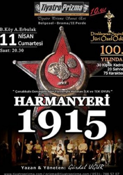 Harmanyeri 1915 Tiyatro Oyunu Etkinlik Afişi