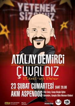 Atalay Demirci Çuvaldız Stand Up Gösterisi Etkinlik Afişi