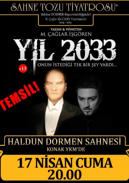 YIL 2033 Etkinlik Afişi