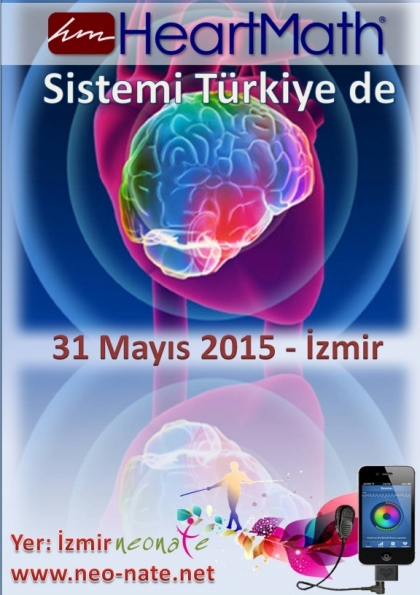 HeartMath Sistemi Türkiye'de Etkinlik Afişi