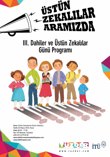 III. Dahiler ve Üstün Zekalılar Günü Programı Etkinlik Afişi