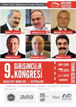 9.Girişimcilik Kongresi Etkinlik Afişi