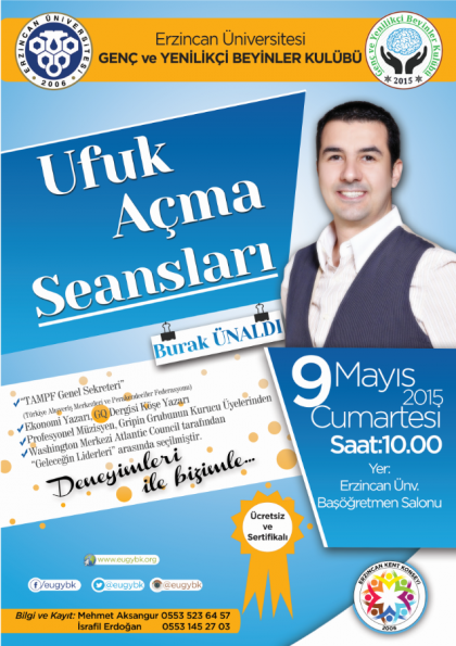 Ufuk Açma Seansları Etkinlik Afişi