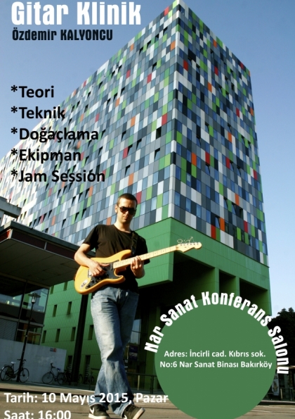 Gitar Klinik – Workshop Etkinlik Afişi