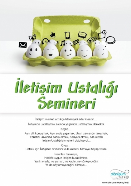 İletişimde Ustalık Eğitimi Ücretsiz Tanıtım Semineri Etkinlik Afişi