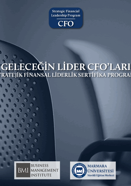 CFO Eğitim Programı - Marmara Üniversitesi Etkinlik Afişi