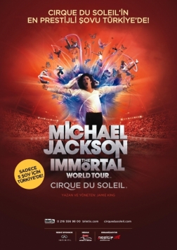 Michael Jackson The Immortal World Tour - Cirque Du Soleil Etkinlik Afişi