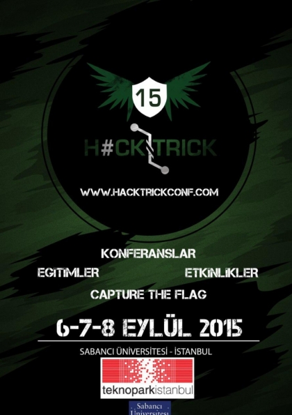 Hacktrick'15 Etkinlik Afişi