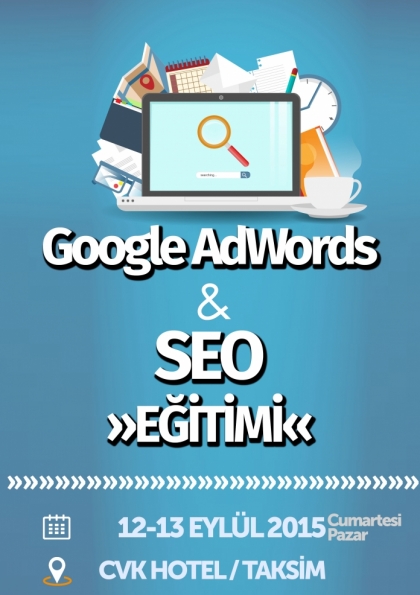 Google Adwords ve SEO Eğitimi Etkinlik Afişi