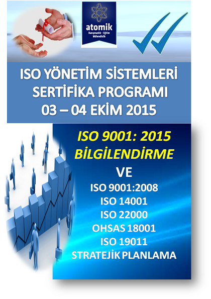 ISO Yönetim Sistemleri Eğitimi Etkinlik Afişi