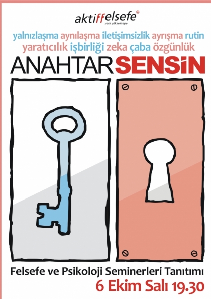 ANAHTAR SENSİN! Etkinlik Afişi